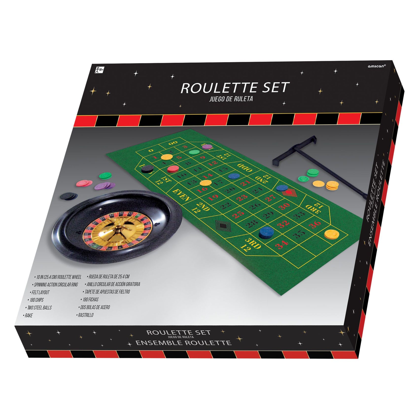ROULETTE WHEET SET