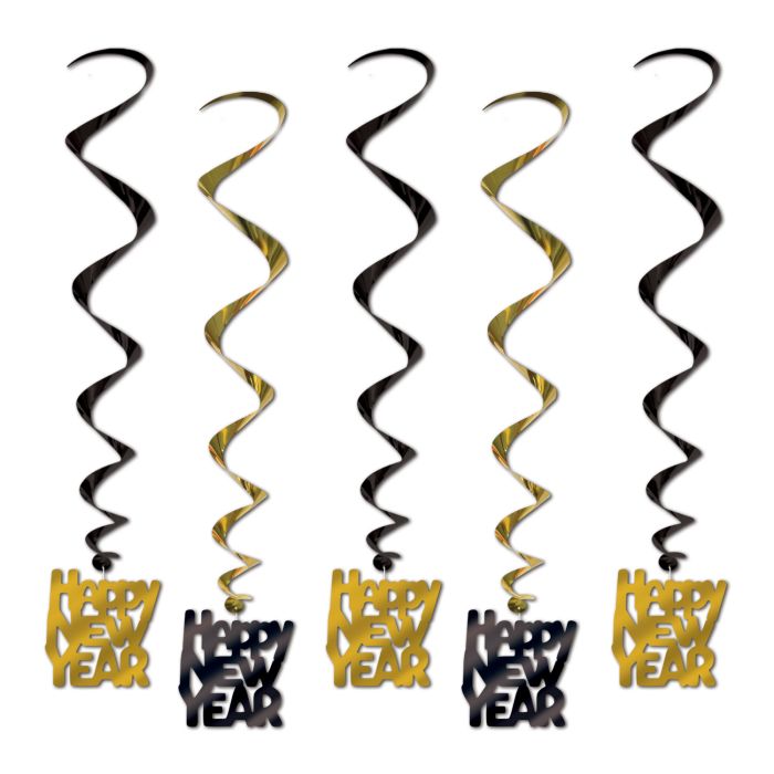 WHIRLS - HNY GOLD/ BLACK