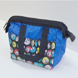 6 Pocket Bingo Tote/ Zipper – Bingo Pattern