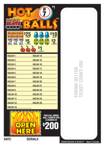 HOT BALLS / $200 PAYOUT – EVENT TICKET