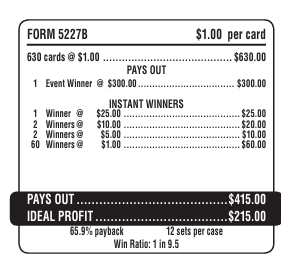 JELLY BALLS / $ 300 PAYOUT – EVENT TICKET