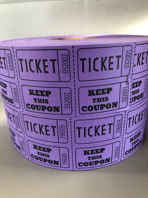 DOUBLE ROLL TICKETS - 2000 ROLL
