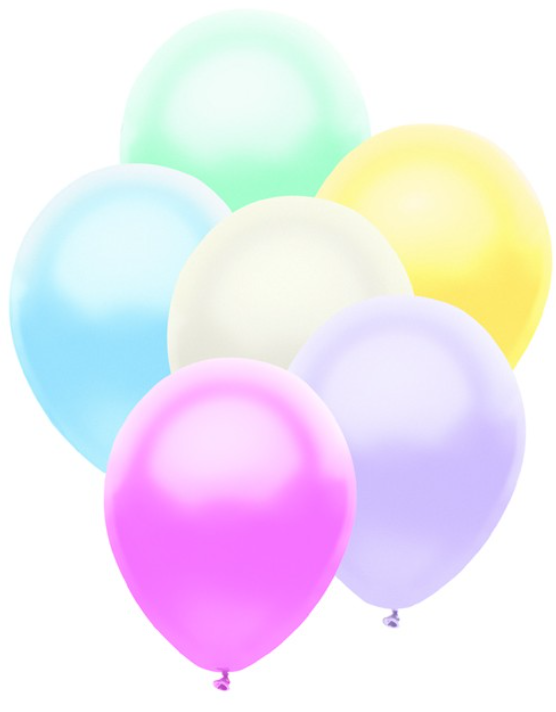 12" BALLOONS - Funsational Pearl Asst - 50 pcs