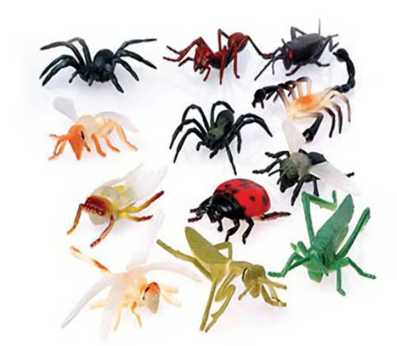 ANIMALS - Insects 2"- assorted