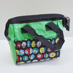 6 Pocket Bingo Tote/ Zipper – Bingo Pattern