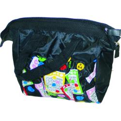 6 Pocket Bingo Tote/ Zipper – Bingo Pattern