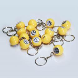 Key Chain–Bingo Ball–Colors vary–20mm