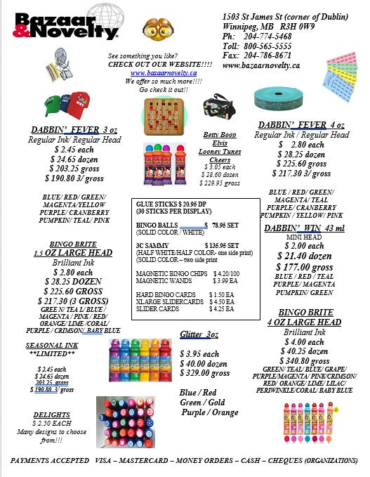 ** 2026 Dabber Pricing - effective January 1, 2026