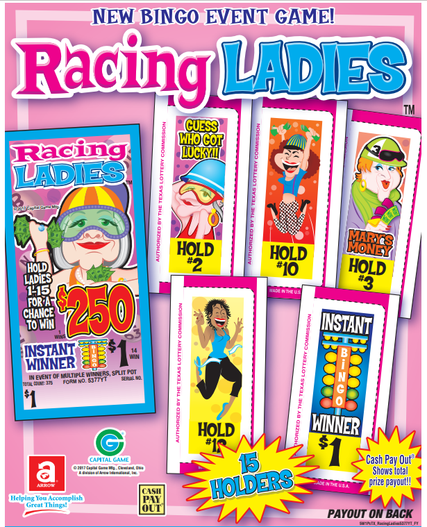 RACING LADIES  / 250 PAYOUT – EVENT TICKET