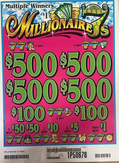 $500 TOP - 3960 count MILLIONAIRE