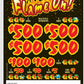 $500 TOP - 3960 count FLAME ON!