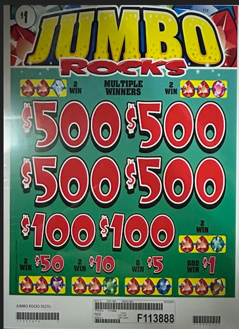 $500 TOP - 3960 count JUMBO ROCKS