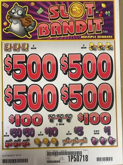 $500 TOP - 3960 count SLOT BANDIT