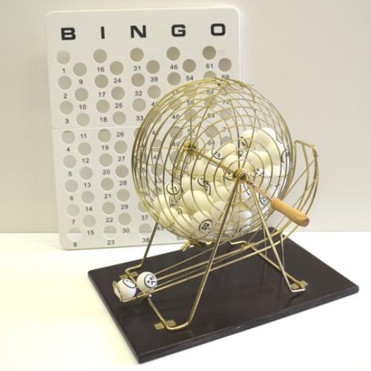 Metal Hand Turn Cage - slider cards set