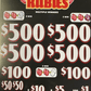 $500 TOP - 3960 count DOUBLE RUBIES
