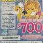 ANIMAL DAB  / $700  PAYOUT – EVENT TICKET - ALL HOLDS