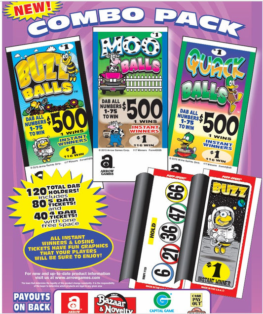 BUZZ BALLS / $500 PAYOUT – EVENT TICKET