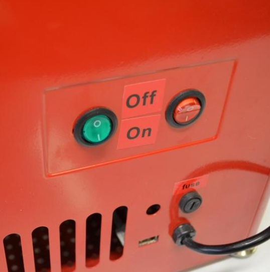 RED TABLE TOP - ELECTRIC BINGO MACHINE