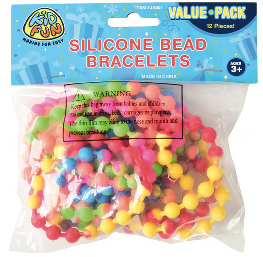 BRACELET - SILICONE BEAD