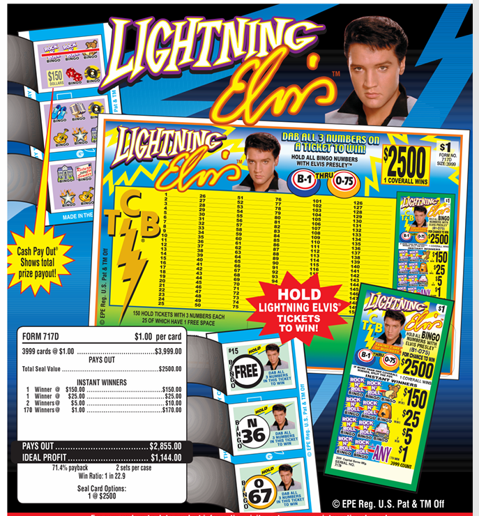 LIGHTNING ELVIS / $2500 PAYOUT – EVENT TICKET