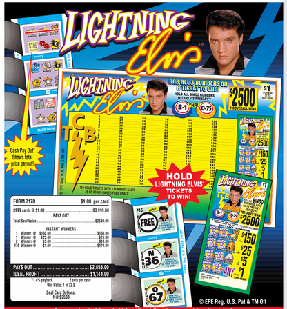 LIGHTNING ELVIS / $2500 PAYOUT – EVENT TICKET