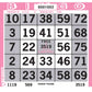 PATTERN BINGO PAPER