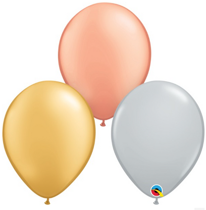 11" BALLOONS - Metallic/ Satin