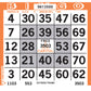 PATTERN BINGO PAPER