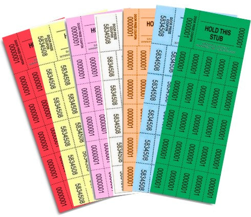 PENNY SALE - AUCTION TICKETS LARGE