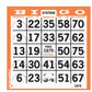 PUSHOUT BINGO PAPER - 750 CARDS