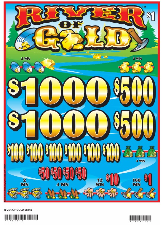 RIVER OF GOLD - $1000 Top Win – 7440 Count