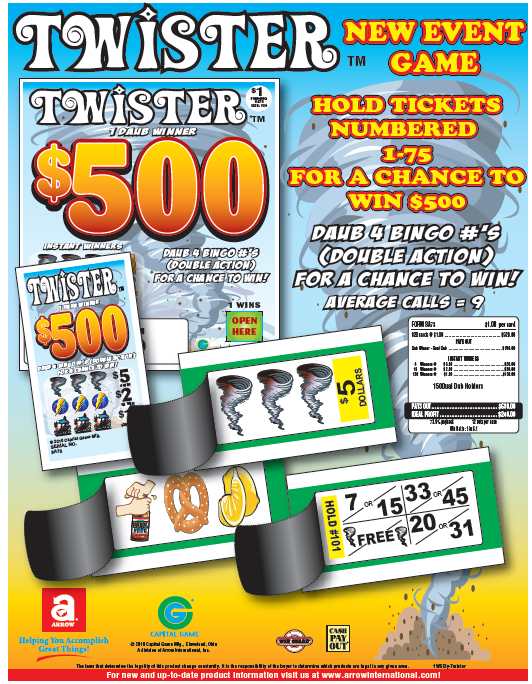 TWISTER  / $500 PAYOUT – EVENT TICKET