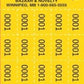 PENNY SALE - AUCTION TICKETS SMALL