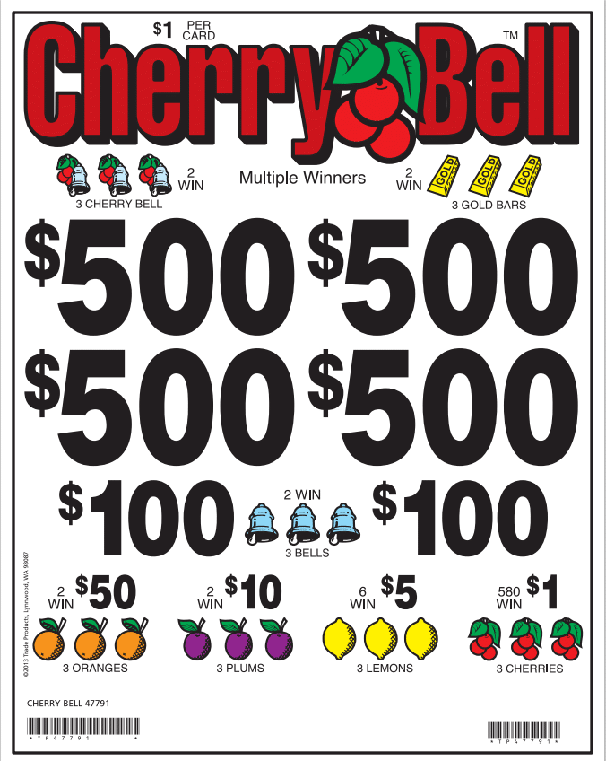 $500 TOP - 3960 count CHERRY BELL