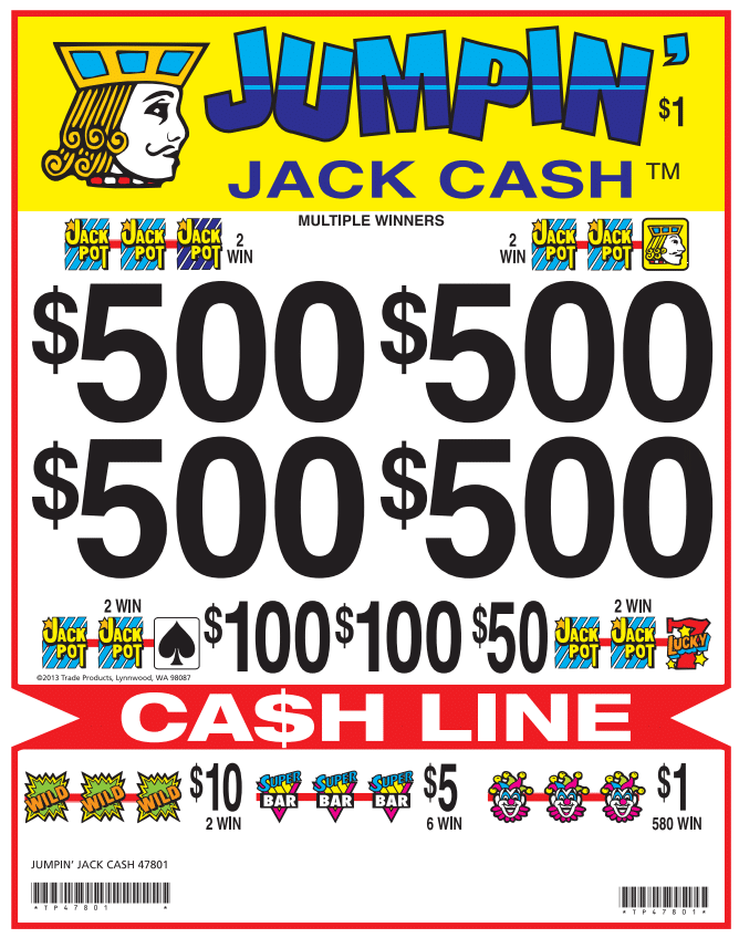 $500 TOP - 3960 count JUMPIN JACK CASH