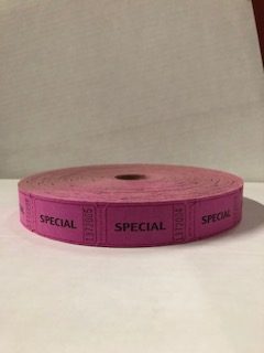 SINGLE ROLL TICKETS - SPECIAL